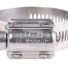 Opaska zaciskowa średnica wew 25 → 45mm ślimakowa HI-TORQUE Stal nierdzewna szerokość 16mm