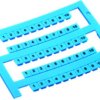 Numbering clips, blue, for splice cassette, 100001302