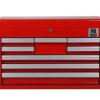 Szafka na narzędzia, 8-szufladowa, 660 x 307 x 427mm, materiał: Stal, RS PRO