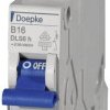 Doepke 09914021 DLS6H B10A 1polig 6KA Wyłącznik automatyczny 1 styk 10 A 230 V