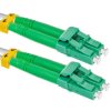 Patchcord światłowodowy LC/APC-LC/APC SM G657A2 duplex - 5m