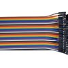 ZESTAW 40 SZTUK KABLI DO PŁYTEK STYKOWYCH 30CM - WSUWKA NA PIN (PLKAB-30MF)