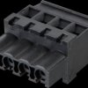 31313104 Plug-in connection terminal, 4-pin, spacing 5 mm
