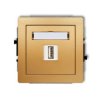 DECO Gniazdo USB-AA 3.0 złoty 29DGUSB-5 KARLIK