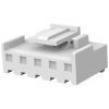 Plug housing, 5 pole, pitch 3.96 mm, straight, natural, 1-1123722-5