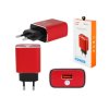 Ładowarka USB siec. 3A Quick Charger 1xUSB RED czerwona QC