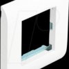 81300 Easy 45 Module Holder with Frame 80 x 80 mm white