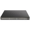 D-Link DGS-2000-52MP D-Link 48-Port 10/100/1000BASE-T PoE + 4-Port 100/1000 Mbps