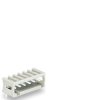 WAGO 733-363 3 Pole 2.5mm 6A MCS Horizontal Male Header Closed Light Grey