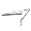 Velleman Robust White Desk Lamp with Three 14-Watt Fluorescent Bulbs
