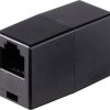 Renkforce telefony adapter [1x złącze żeńskie RJ12 6p6c - 1x złącze żeńskie RJ12 6p6c] czarny