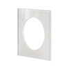 Ramka kwadrat pojedyncza, szkło białe TYP: LSR-SBK-X1 KONEKTO