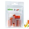 (blister 8szt) Złączka instalacyjna, szybkozłączka 5 x 0,2 - 4mm2 221-415 WAGO