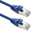 Qoltec Kabel Patchcord FTP CAT6 2 x RJ-45 1m High speed Gold Ekranowany