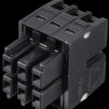 713-1103 WAGO MINI HD, female multi-point connector, 2x3-pin, RM 3.5