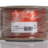 Przewód montażowy 0,5 mm2 Brązowy RS PRO Guma silikonowa 20 AWG dł. 25m 16/0,2 mm