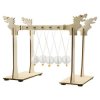 Newton's Pendulum 5 Balls - Wooden DIY Educational Toy for Children