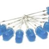 Opencircuit Blue 5mm diffuse LED - 10 pieces