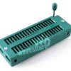 Waveshare DIP 40 Pin ZIF Socket (Green), Test & Burn-in Socket