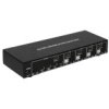 Przełącznik Kvm Displayport/Usb 4X1 4K*30Hz Z Hubem Usb 2.0
