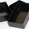 ABS enclosure, (L x W x H) 100 x 60 x 25 mm, black (RAL 9005), 1596B106-5