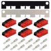 3x2 Poles Mounting Clamp Pair and 30Amp Powerpole Connector Kit