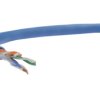 Kabel UTP kat.5e U/UTP 4x2x0,48 linka niebieska Alantec /100m/