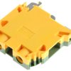Listwa zaciskowa uziemienia Entrelec poziomy: PojedynczyŚruba SNA raster: 10mm 55A 800 V AC