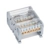 Blok dystrybucyjno-rozdzielczy MOBLOCK 4P 100A-7 2x25mm2 + 5x6mm2 TS35 MAB4100A18