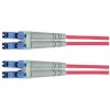 Telegärtner 100011325 Fibreglass FO Cable 2m Turquoise LC-LC 50/125 µ OM3
