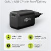 Szybka ładowarka USB-C™ PD GaN Nano (65 W) czarny 79155