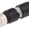 Złącze wielostykowe przemysłowe 4-pinowe M12 Montaż na kablu Gniazdo Phoenix Contact