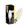 Żarówka dekoracyjna DARI LED Filament 2,8W, E14, 2700K, 250lm, 230V, CLEAR C35, EDO777621 EDO