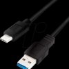 CU0167 USB-A connector to USB-C connector, 0.5m