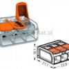 Złączka Wago 3x6mm wielokrotnego użytku mała