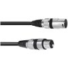 Omnitronic 3022075B 2299979 XLR Cable Black 3m Durable Audio Connection