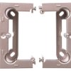 Puszka natynkowa pojedyncza składana głęb. 40mm satynowy PSC/29