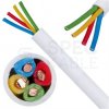 Kabel alarmowy YTDY 4x0,5mm biały 100V domofonowy bezhalogenowy LSOH B2ca drut Q-LANTEC