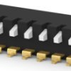 DIP switche, On-Off, 10 pole, straight, 0.025 A/24 VDC, 1-2319764-5