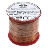 Drut nawojowy emaliowany 0.50mm – miedź nawojowa DNE 180, szpulka 200g / ok. 112m Indel