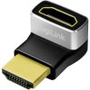 Logilink Ah0007A HDMI Adapter 1X HDMI Socket 1X HDMI Plug Black-Grey