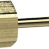 Screw-on hose nozzle, L 36 mm, 25 bar, brass, for hose, 134816