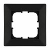 Ramka pojedyncza Exen seria Odak czarny metalik O101/14E