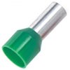 Końcówka tulejkowa izolowana 6mm² długość 10mm Zielony średnica 3.5mm Izolowane RS PRO