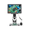 MUSTOOL G2000 Mikroskop cyfrowy 10,1 cala HD LCD 12 MP 1-2000x Powiększenie 8 regulowanych diod LED Typ-C USB 2.0 przewodowy kon