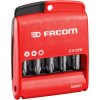 Facom E.611PB Set Of 10 Bits 1/4" - 50 mm
