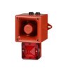 Sygnalizator akustyczny z lampą sygnalizacyjną 230 V Czerwony V AC IP66 Montaż ścienny 113dB