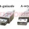 PRZEDŁUŻACZ USB 2.0 WTA 3M AK-300200-030-E/SZARY/ -S/CZARNY/