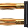 Jumper, pitch 5.08 mm, 60 V, 12 A, gold-plated, black, KURZ 6730 / 5.08-2 IG AU / SW