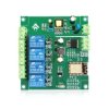 Moduł przekaźnika WiFi 4 kanały Płytka rozwojowa ESP8266 Monitorowanie napięcia przekaźnik Części przemysłowe do bezprzewodowej